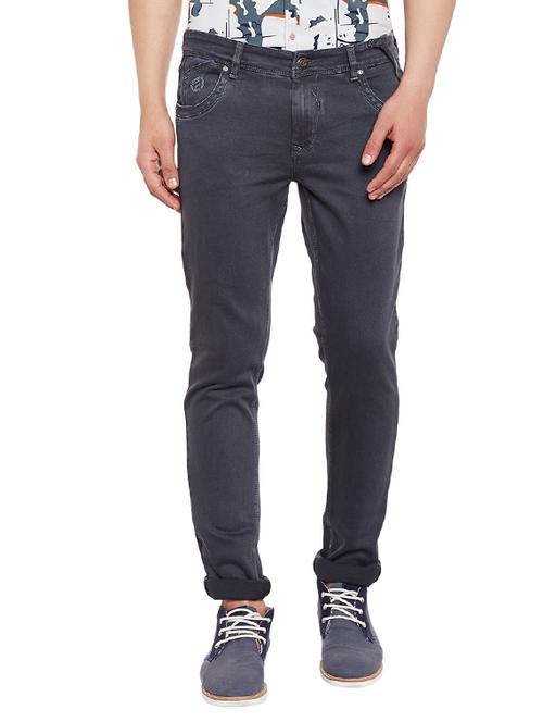 grey denim plain jeans - 14619664 - Very Small Image - 1