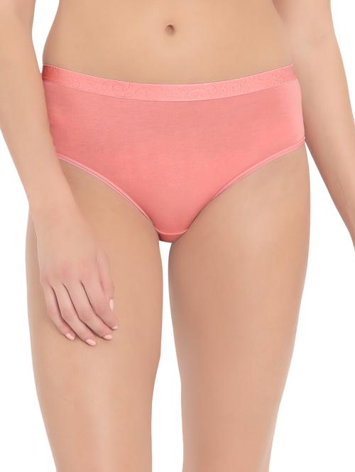 peach cotton hipster panty - 14620709 - Very Small Image - 1