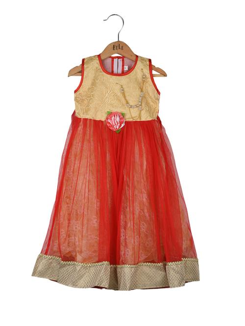 red net frock - 14626712 - Very Small Image - 1