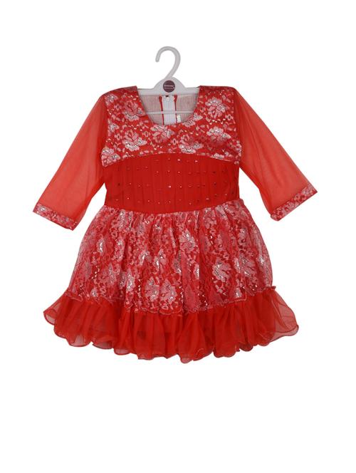 red net frock - 14626812 - Very Small Image - 1