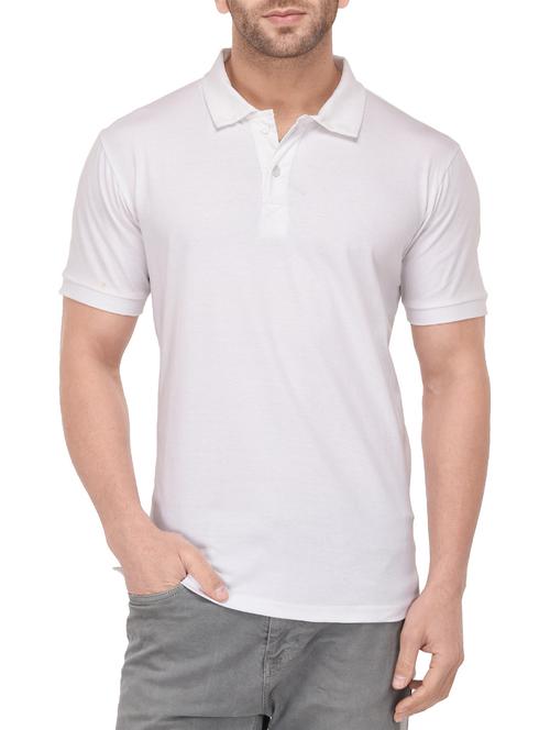 white cotton t-shirt - 14627139 - Very Small Image - 1