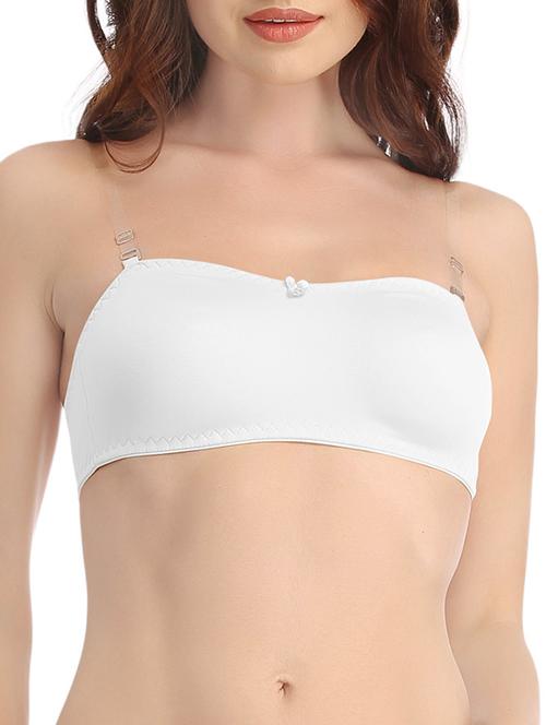 white solid bra - 14631300 - Very Small Image - 1