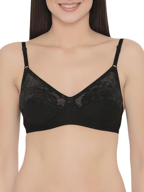 floral patch lace detail bra - 14631308 - Very Small Image - 1
