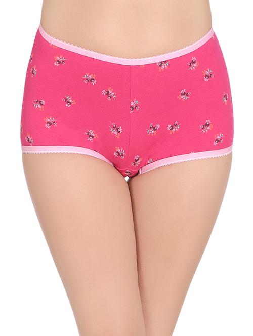 pink printed boy shorts panty - 14631393 - Very Small Image - 1