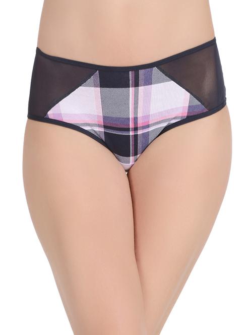 multicolored checkered hipster panty - 14631406 - Very Small Image - 1