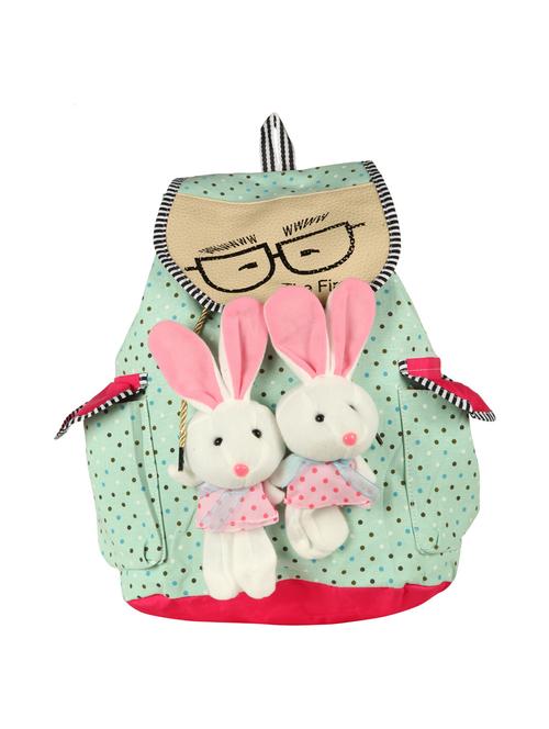 blue canvas fashion backpack - 14634559 - Very Small Image - 1