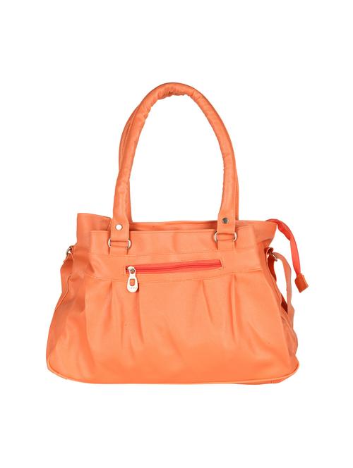 peach leatherette regular handbag - 14634567 - Very Small Image - 1