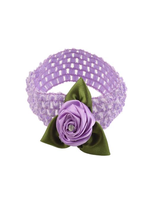 crayonflakes kids girls floral stretchable soft elastic lace headband/hair band zircon - 14635606 - Very Small Image - 1