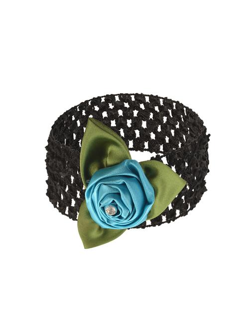 crayonflakes kids floral stretchable soft crochet lace headband/hair band girls - 14635618 - Very Small Image - 1