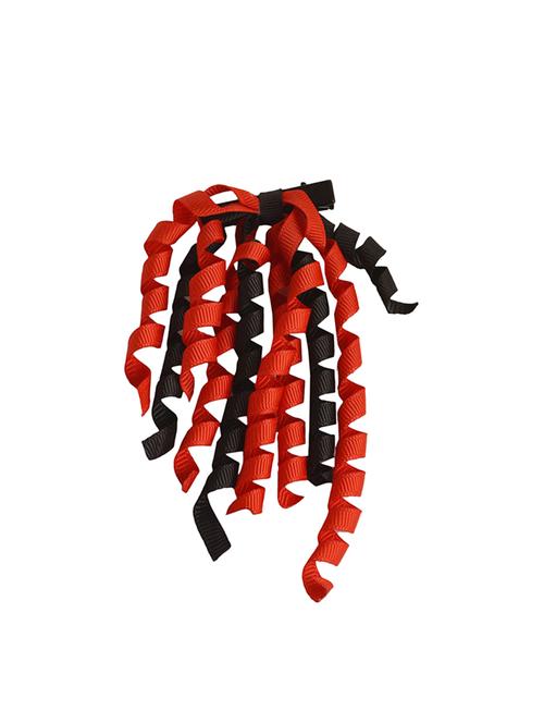 crayonflakes kids girls handmade hair pin/ alligator clip with ribbons - 14635640 - Very Small Image - 1