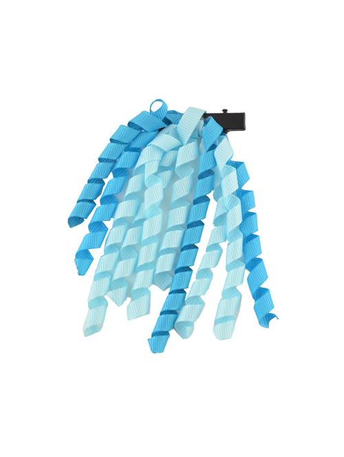 crayonflakes kids girls handmade hair pin/ alligator clip with ribbons - 14635641 - Very Small Image - 1