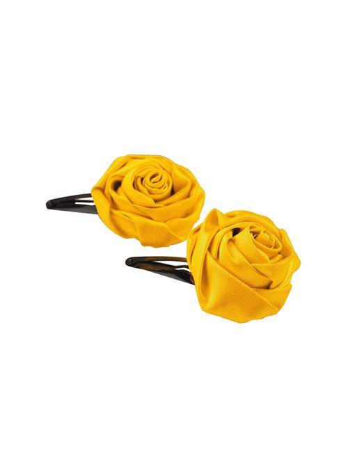 crayonflakes kids girls handmade rose zircons tic tac/hair pin/hair clip pair - 14635657 - Very Small Image - 1