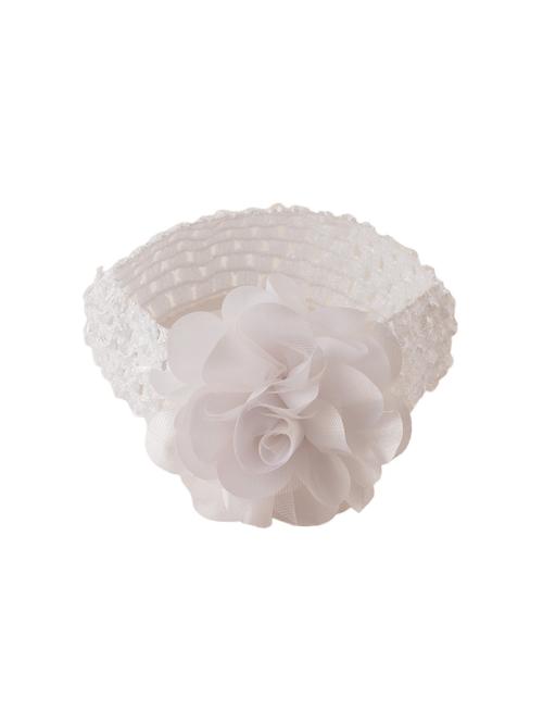 crayonflakes kids girls flower stretchable soft elastic lace headband/head accessory - 14635665 - Very Small Image - 1