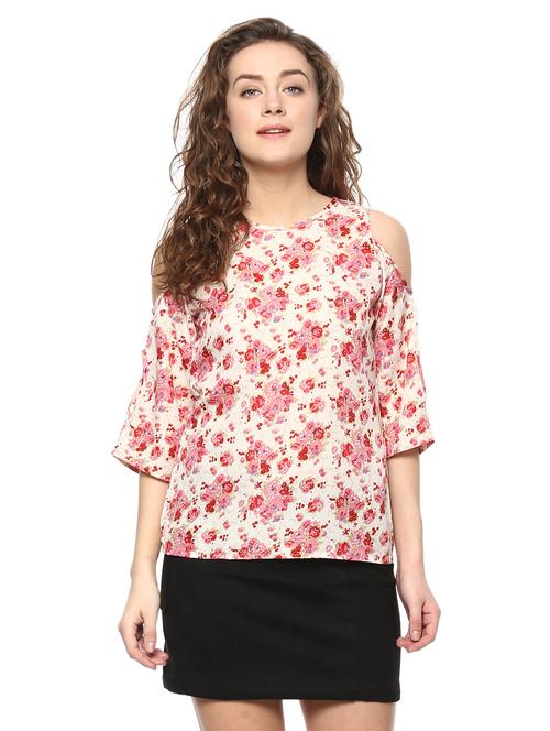 pink floral top - 14639030 - Very Small Image - 1