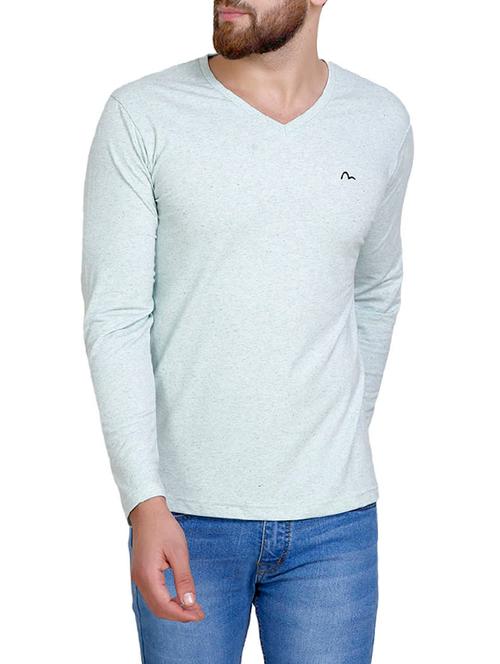 light blue cotton t-shirt - 14643203 - Very Small Image - 1