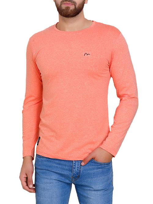 orange cotton t-shirt - 14643205 - Very Small Image - 1