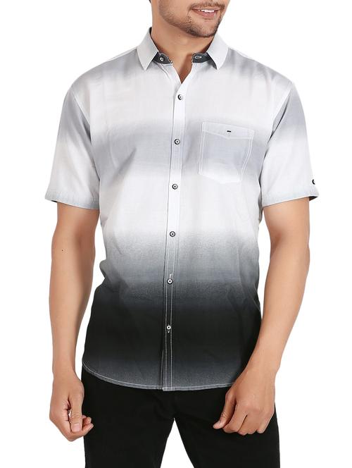 white cotton casual shirt - 14647337 - Very Small Image - 1