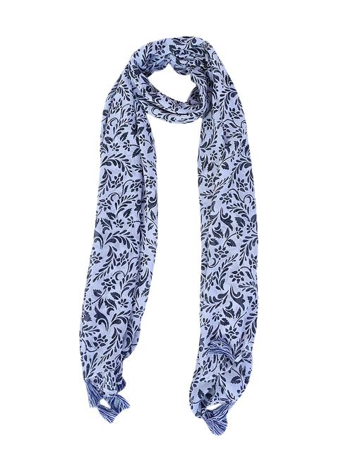 white chiffon stole - 14651407 - Very Small Image - 1