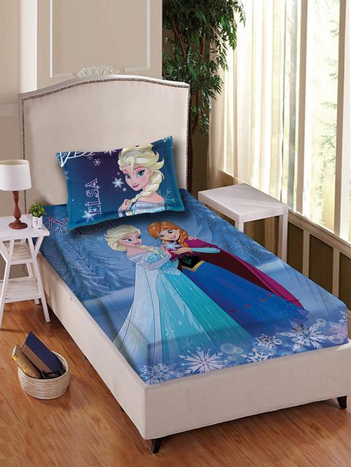 frozen cotton bedsheet single 147 x 223 cm - 14652925 - Very Small Image - 1