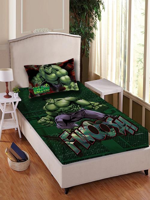 hulk cotton bedsheet single 147 x 223 cm - 14652937 - Very Small Image - 1