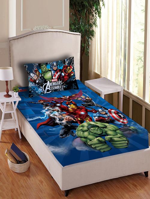 avengers cotton bedsheet single 147 x 223 cm - 14652943 - Very Small Image - 1