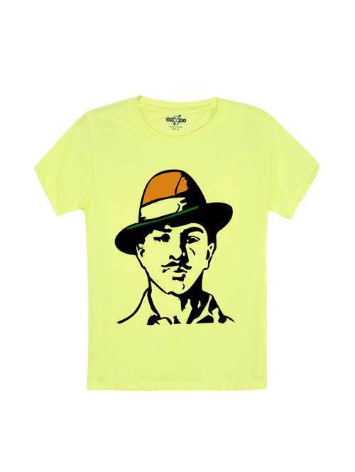 yellow cotton character t-shirt - 14655425 - Very Small Image - 1