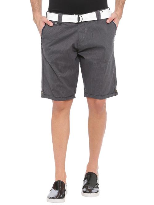 grey cotton shorts - 14656069 - Very Small Image - 1