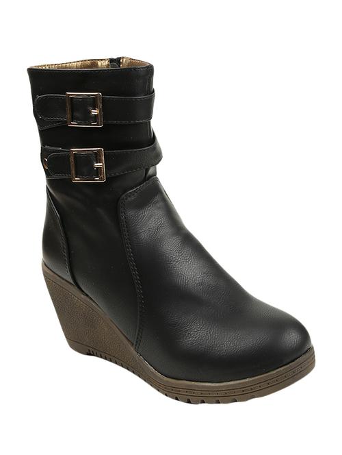 black patent ankle boot - 14656573 - Very Small Image - 1