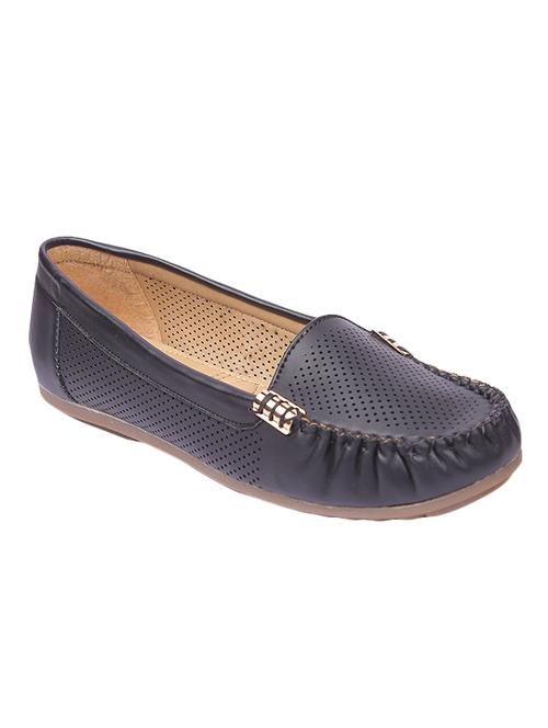 black fabric slip on loafers - 14656626 - Very Small Image - 1
