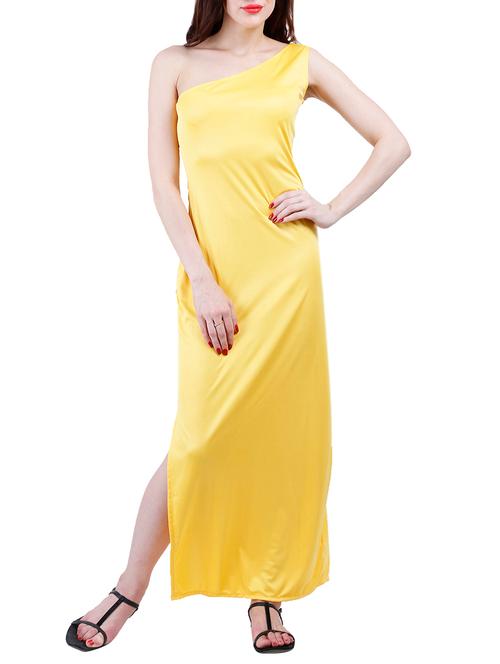 yellow spandex dress - 14659461 - Very Small Image - 1