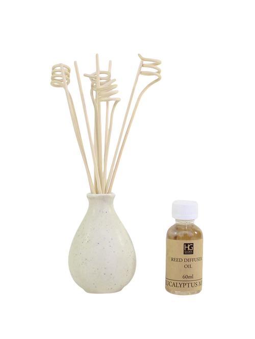 eucalyptus mint ceramic reed diffuser with oil - 14662381 - Very Small Image - 1