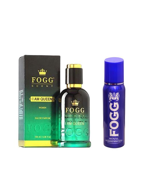 fogg scent i am queen 100ml with royal deo 120ml - 14662883 - Very Small Image - 1