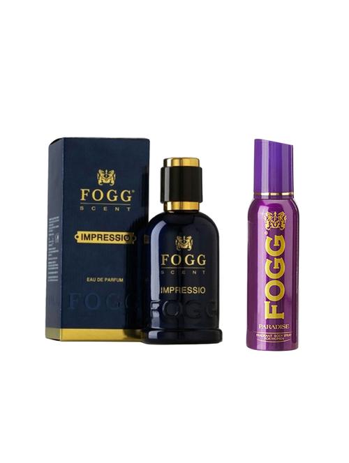 fogg scent impressio 100ml with paradise deo 120ml - 14662899 - Very Small Image - 1