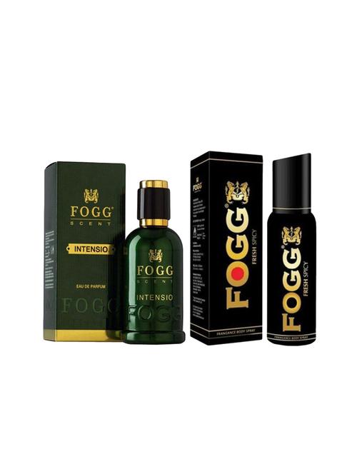 fogg scent intensio 100ml with spicy deo 120ml - 14662924 - Very Small Image - 1