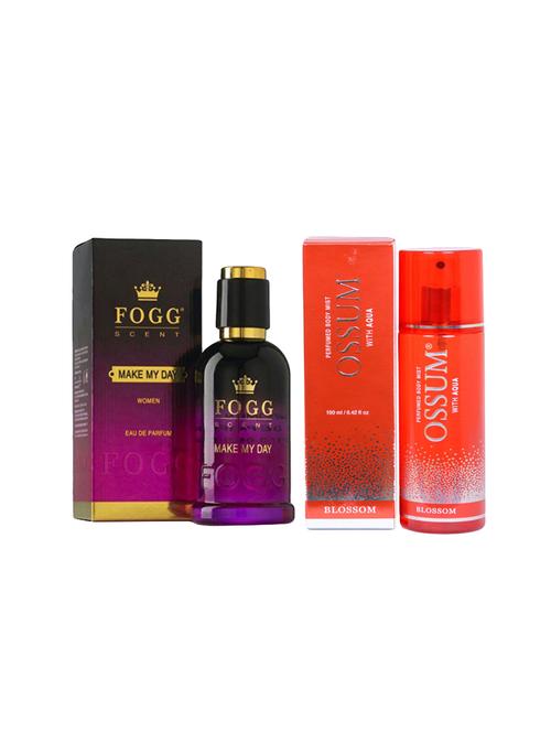 fogg scent make my day 100ml with woody deo 150ml - 14662929 - Very Small Image - 1
