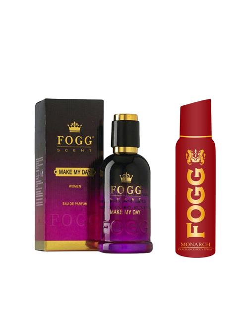 fogg scent make my day 100ml with woody deo 120ml - 14662936 - Very Small Image - 1