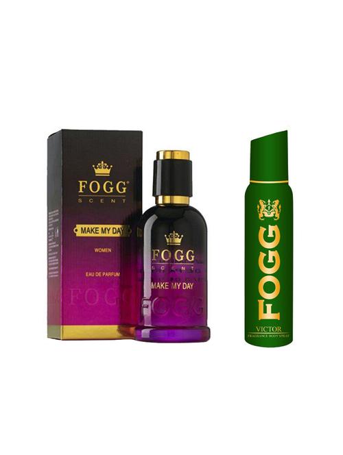 fogg scent make my day 100ml with woody deo 120ml - 14662945 - Very Small Image - 1