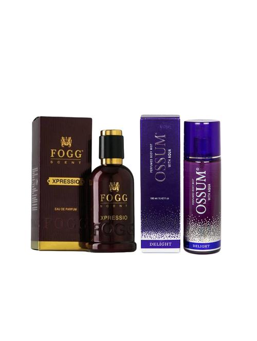 fogg scent xpressio 100ml with delight deo 150ml - 14662951 - Very Small Image - 1
