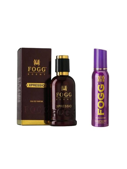 fogg scent xpressio 100ml with paradise deo 120ml - 14662959 - Very Small Image - 1