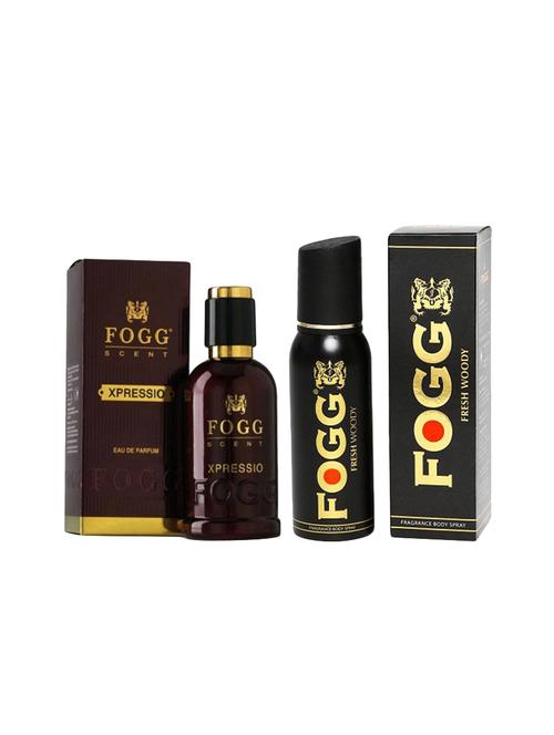 fogg scent xpressio 100ml with woody deo 120ml - 14662966 - Very Small Image - 1