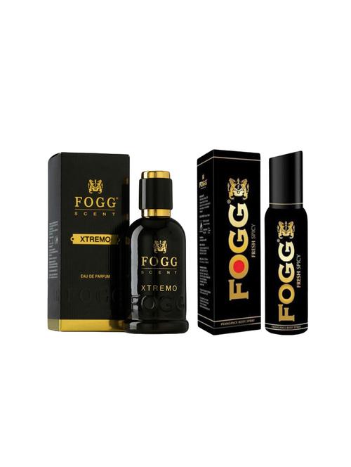 fogg scent xtremo 100ml with spicy deo 120ml - 14662984 - Very Small Image - 1