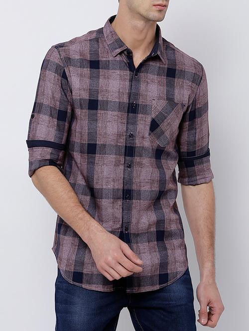 multi colored cotton casual shirt - 14664057 - Very Small Image - 1