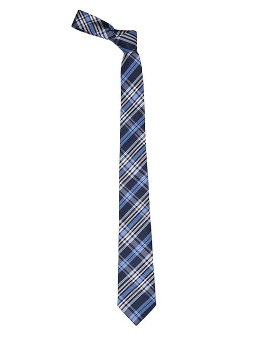 blue micro fibre tie - 14665268 - Very Small Image - 1