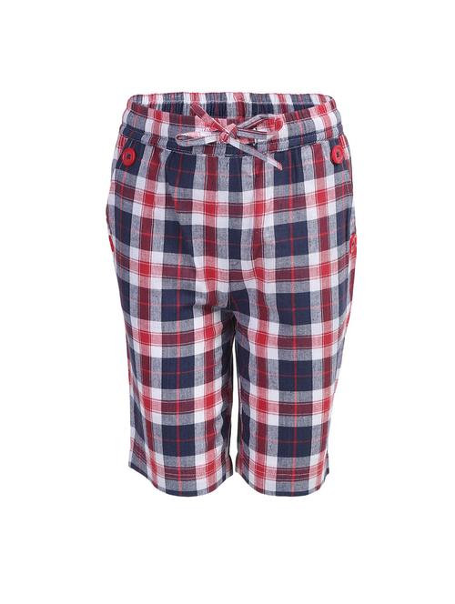 blue cotton three fourth - 14665579 - Very Small Image - 1