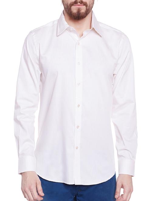 PostFold Men Cotton Solid Casual Shirts - 14666941 - Very Small Image - 1