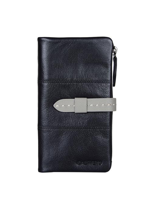 black leather wallet - 14666968 - Very Small Image - 1