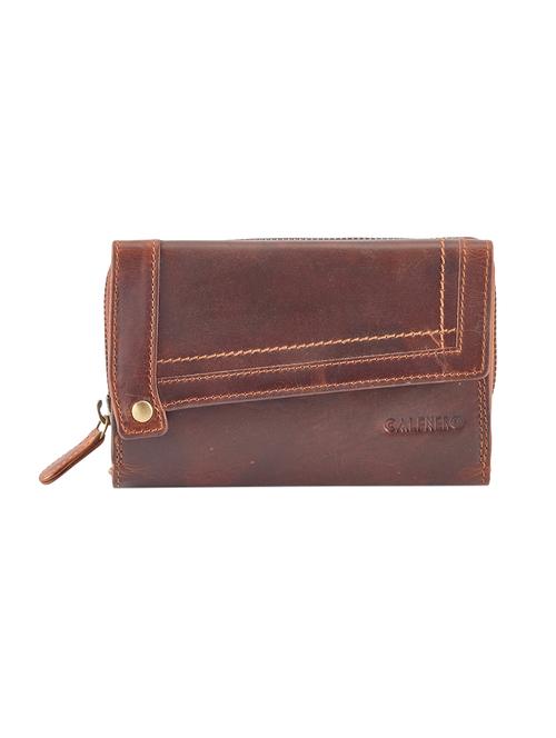 brown leather wallet - 14666984 - Very Small Image - 1