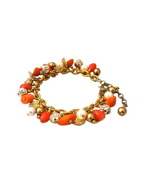 orange metal bracelet - 14667425 - Very Small Image - 1