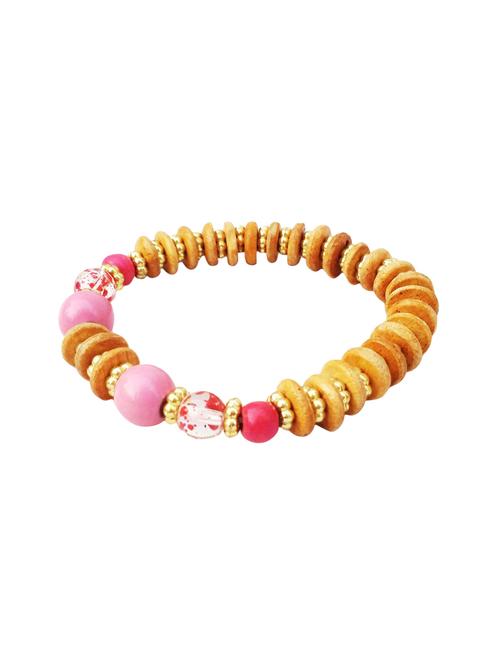 multi colored wood bracelet - 14667434 - Very Small Image - 1