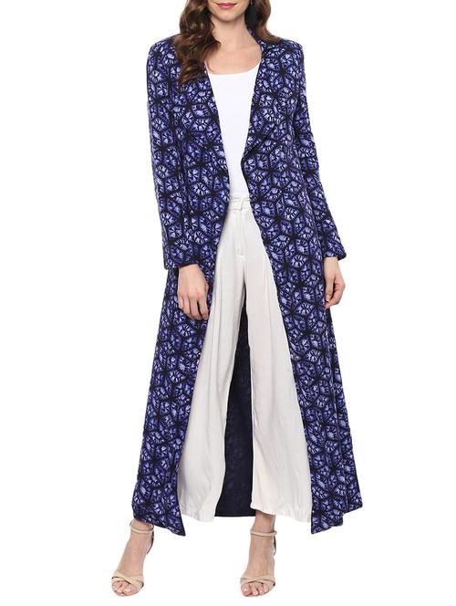dark blue viscose shrug - 14668978 - Very Small Image - 1